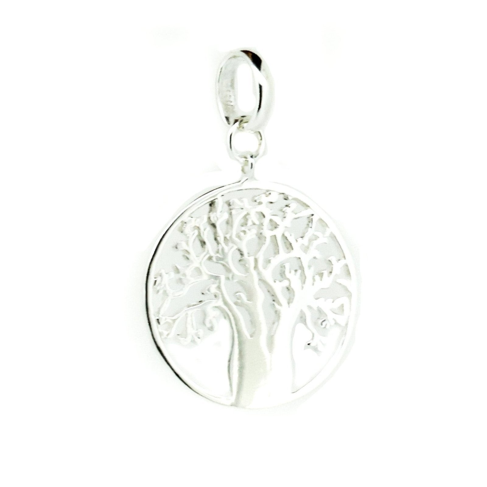 Boab Circle of Life Pendant Large in sterling silver featuring an intricate Kimberley Boab tree design, inspired by Broome Western Australia.