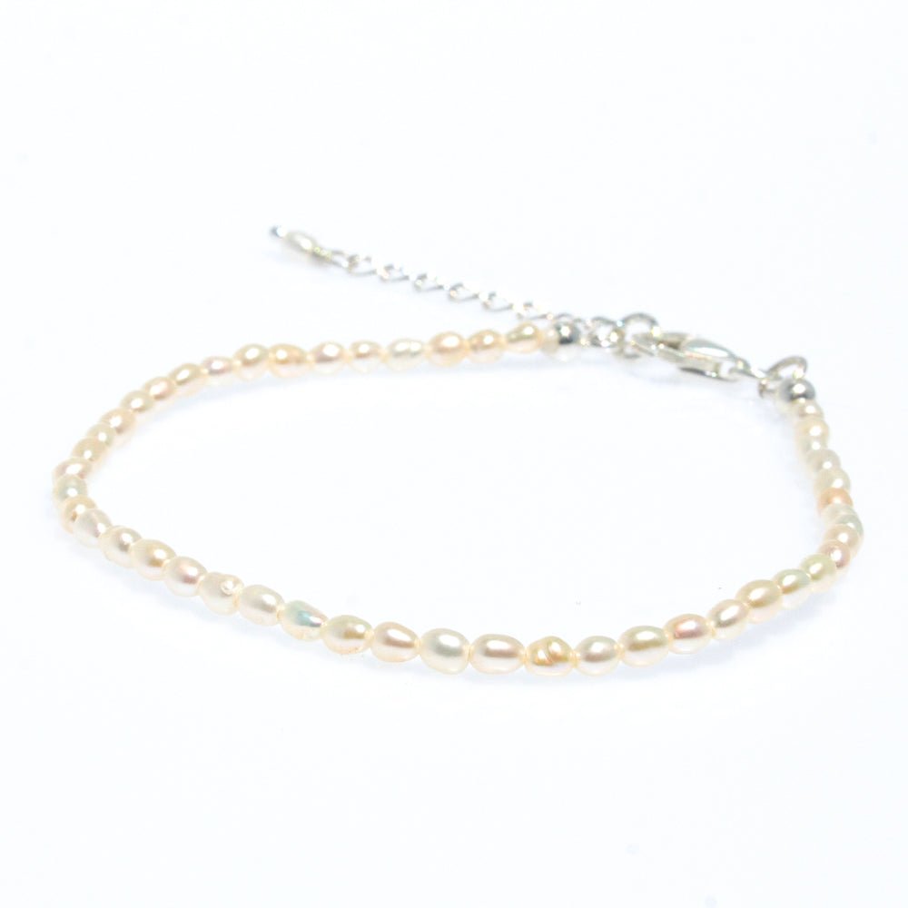 Mermaids Treasure Pearl Bracelet Silver crafted in premium 925 sterling silver featuring genuine freshwater pearls in a timeless coastal-inspired bracelet design.